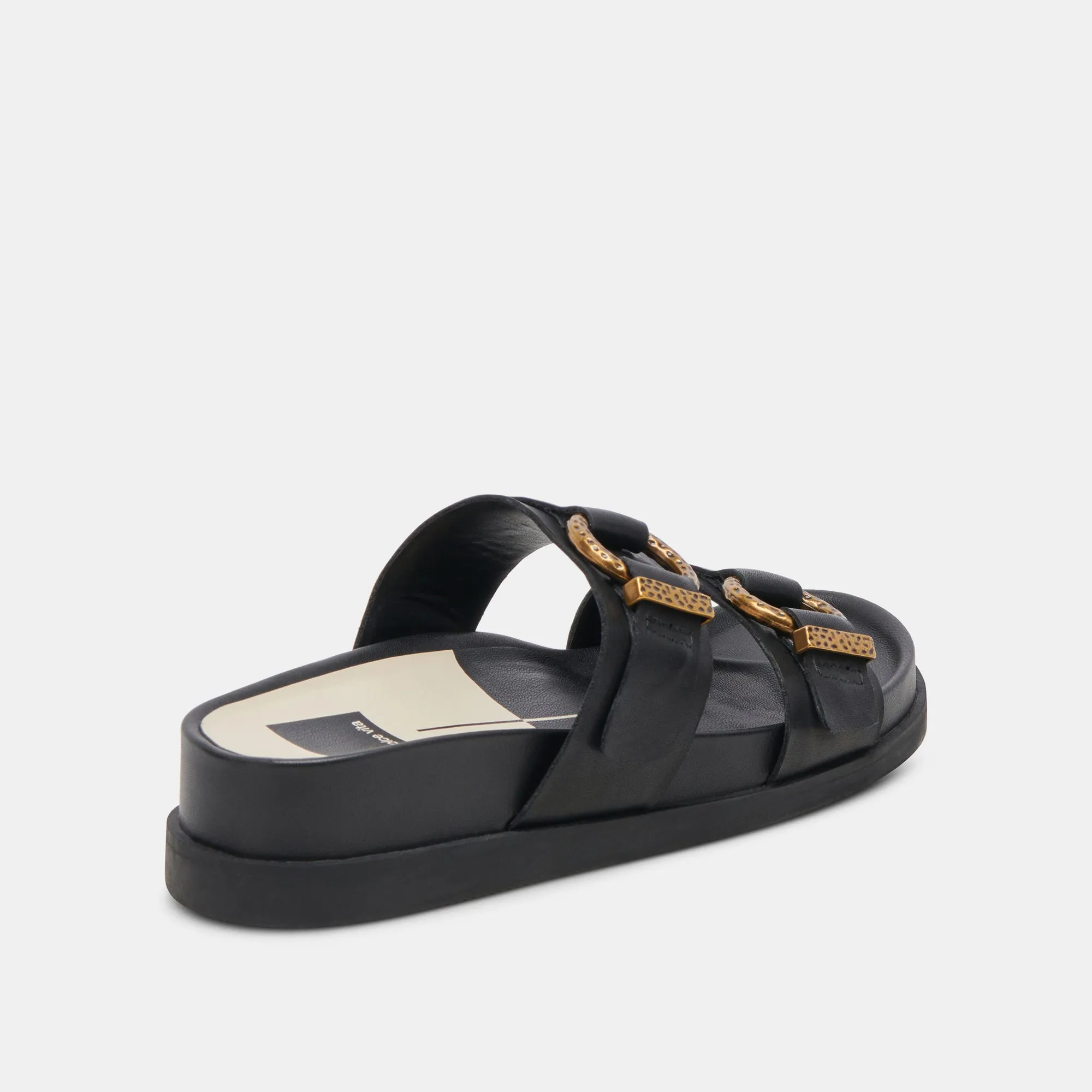 SANDALES SOYA CUIR ONYX