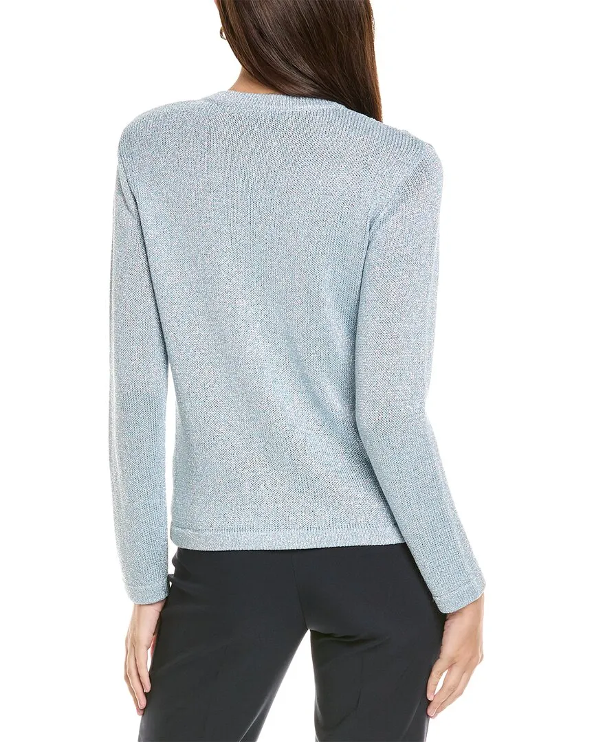 Cardigan en Crochet Étincelant St. John