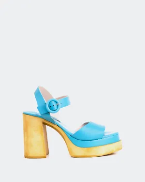 Starburst Cuir Bleu