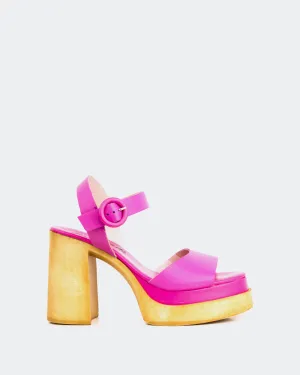 Cuir Fuchsia Éclatant