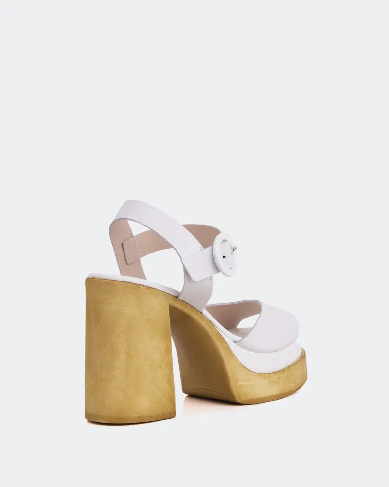 Starburst Cuir Blanc