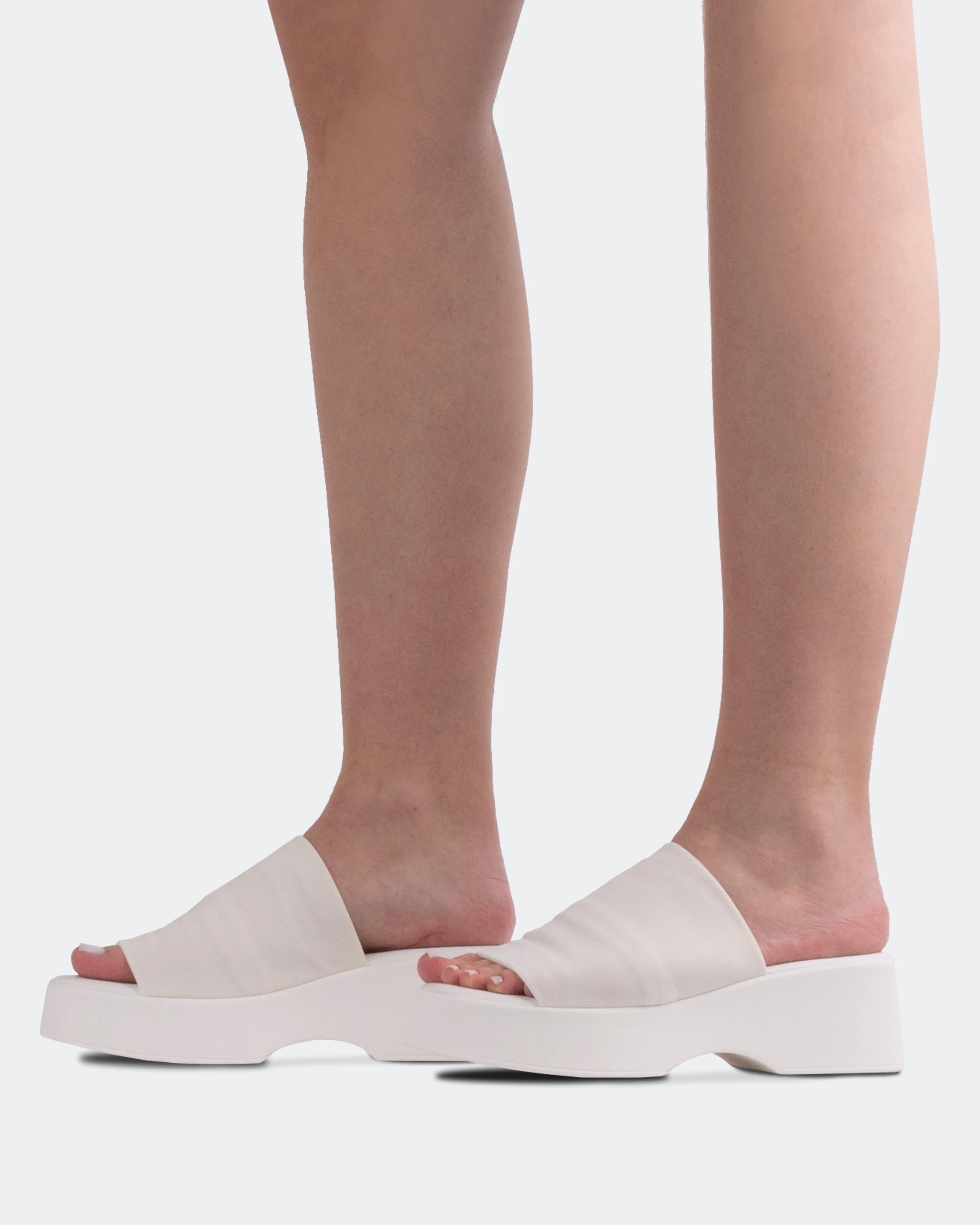 Lycra blanc aurore