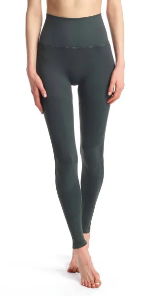 Superbe Legging Moto Sans Couture en Olive