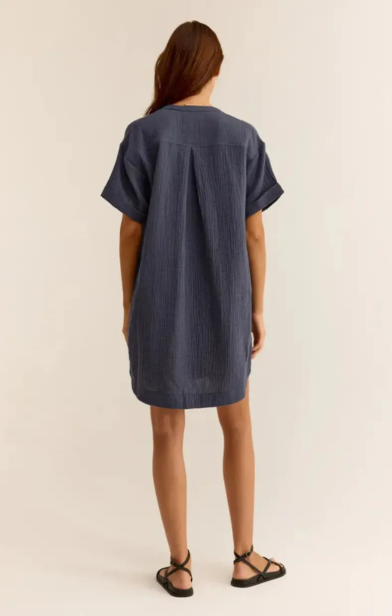 Robe courte en gaze Talia