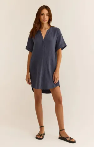 Robe courte en gaze Talia