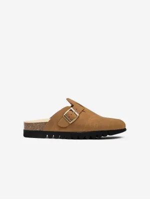 Sandales véganes Taro pour femme avec semelle intérieure | Beige