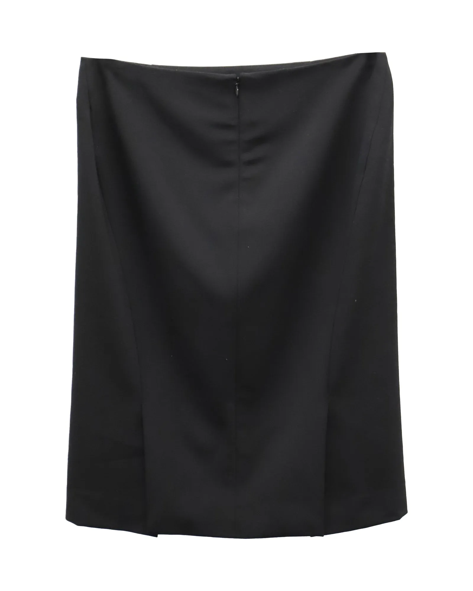 Jupe crayon Theory Golda 2 en polyester noir