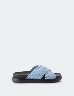 Tuva Turquoise Raffia