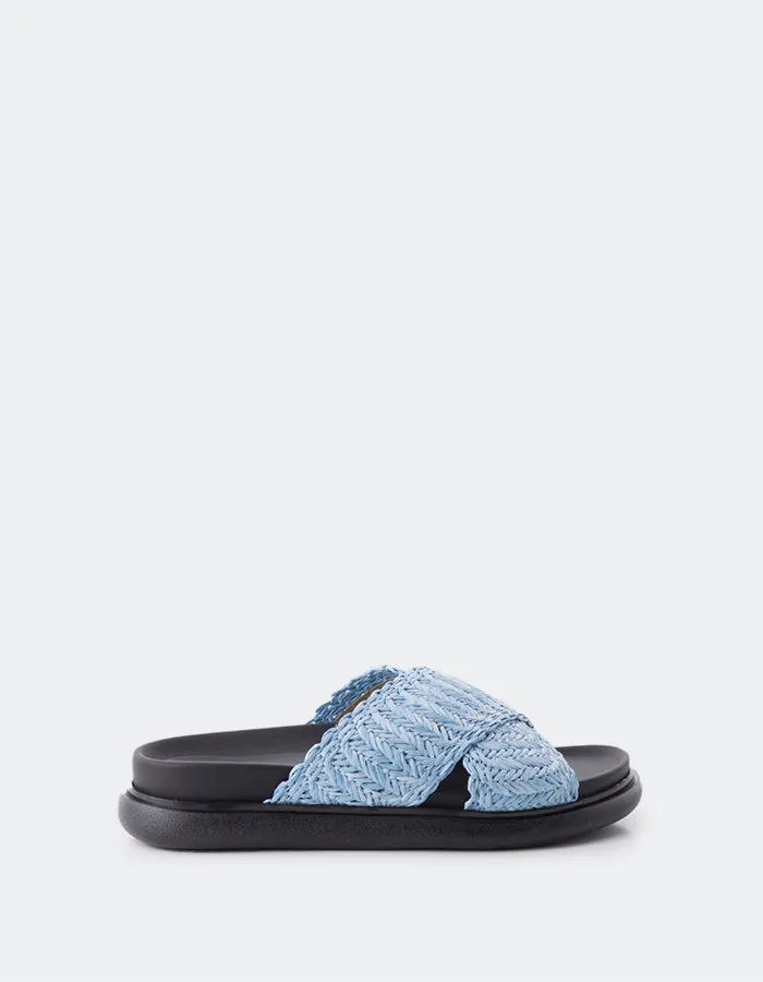 Tuva Turquoise Raffia