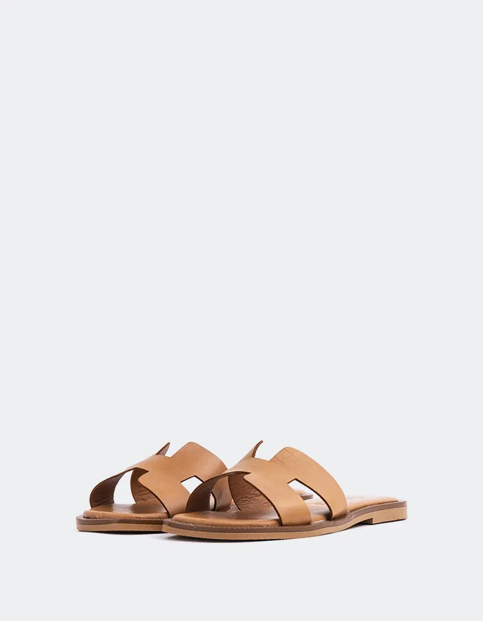 Valmy Cuir Brun Clair