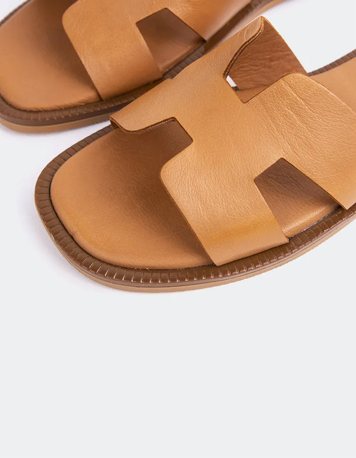 Valmy Cuir Brun Clair