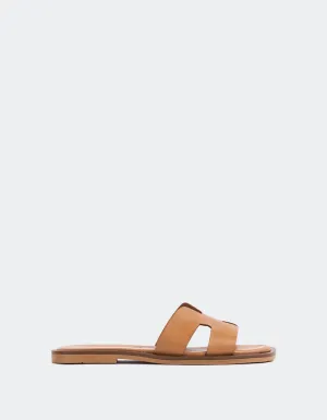 Valmy Cuir Brun Clair
