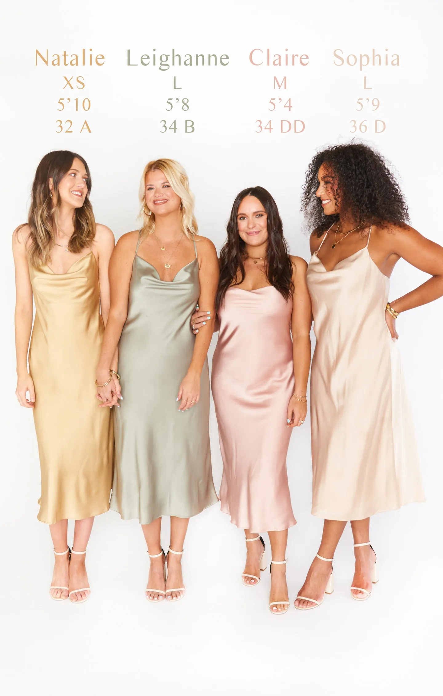 Robe Capuche Verona ~ Satin Luxe Champagne