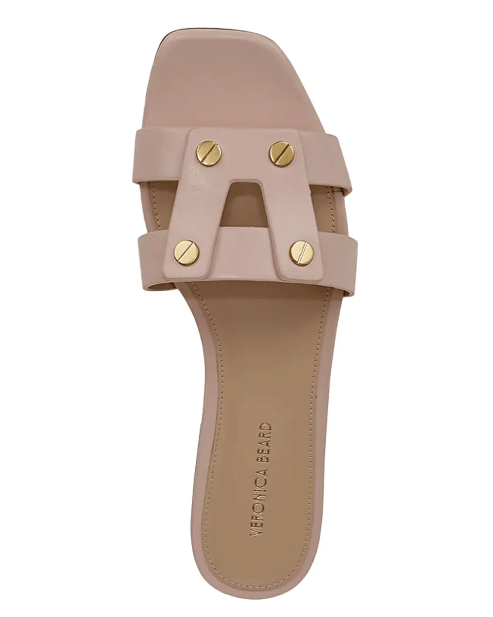 Sandale coulissante en rose