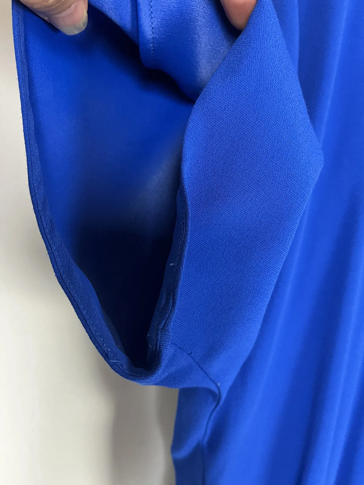 vince. Robe Shift Bleu Cobalt Taille L (14)