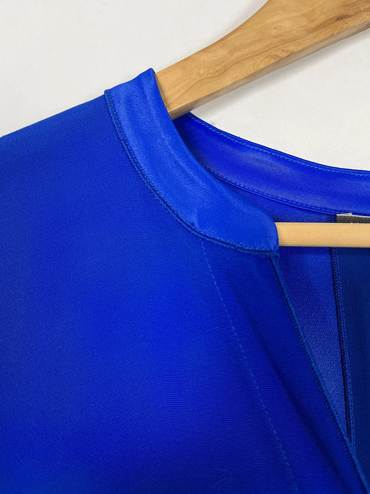 vince. Robe Shift Bleu Cobalt Taille L (14)