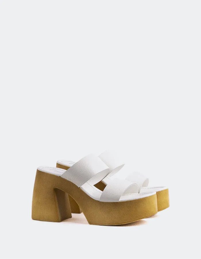 Vyronas Cuir Blanc