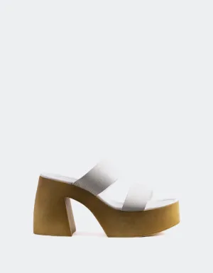 Vyronas Cuir Blanc