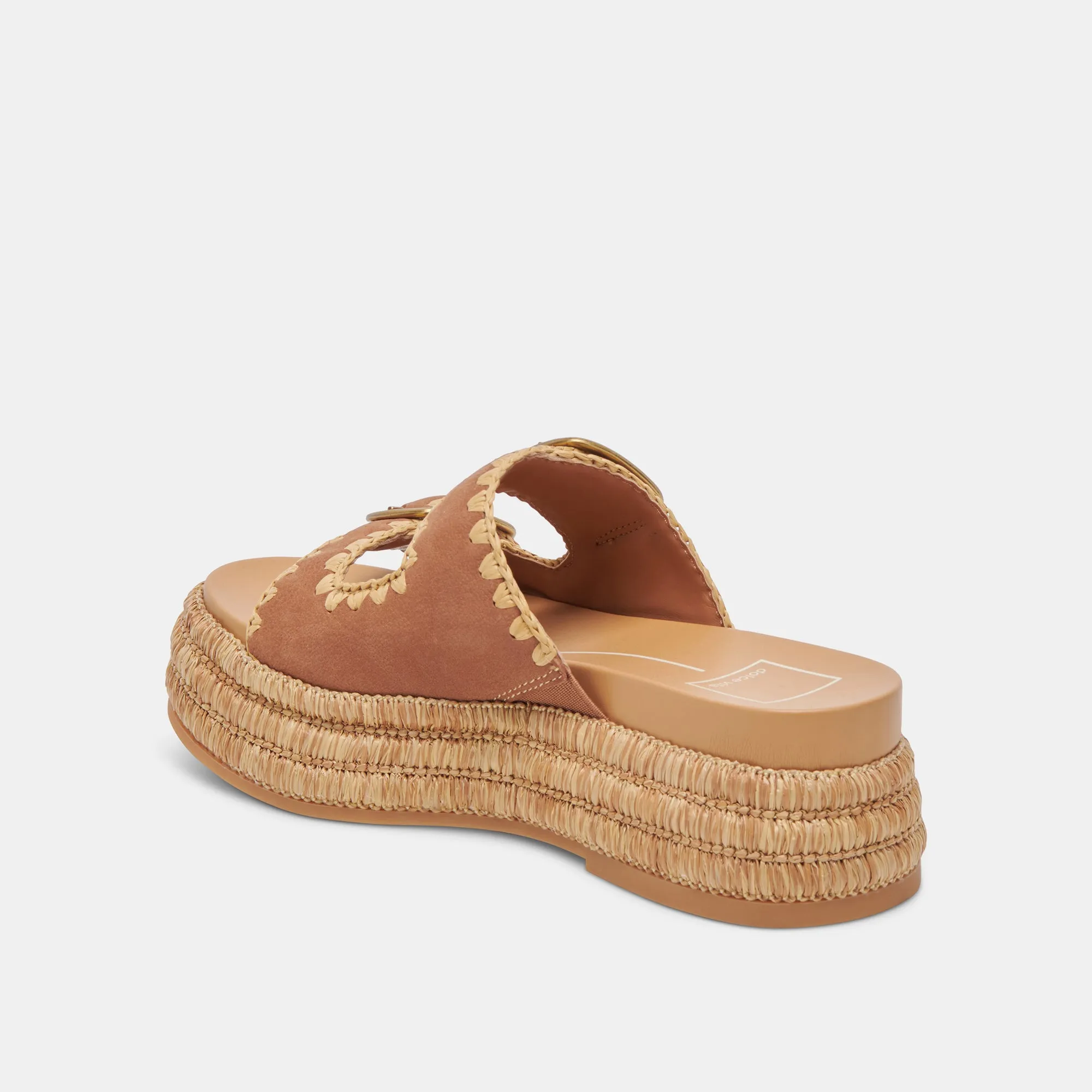 SANDALES WANIKA MARRON NUBUCK