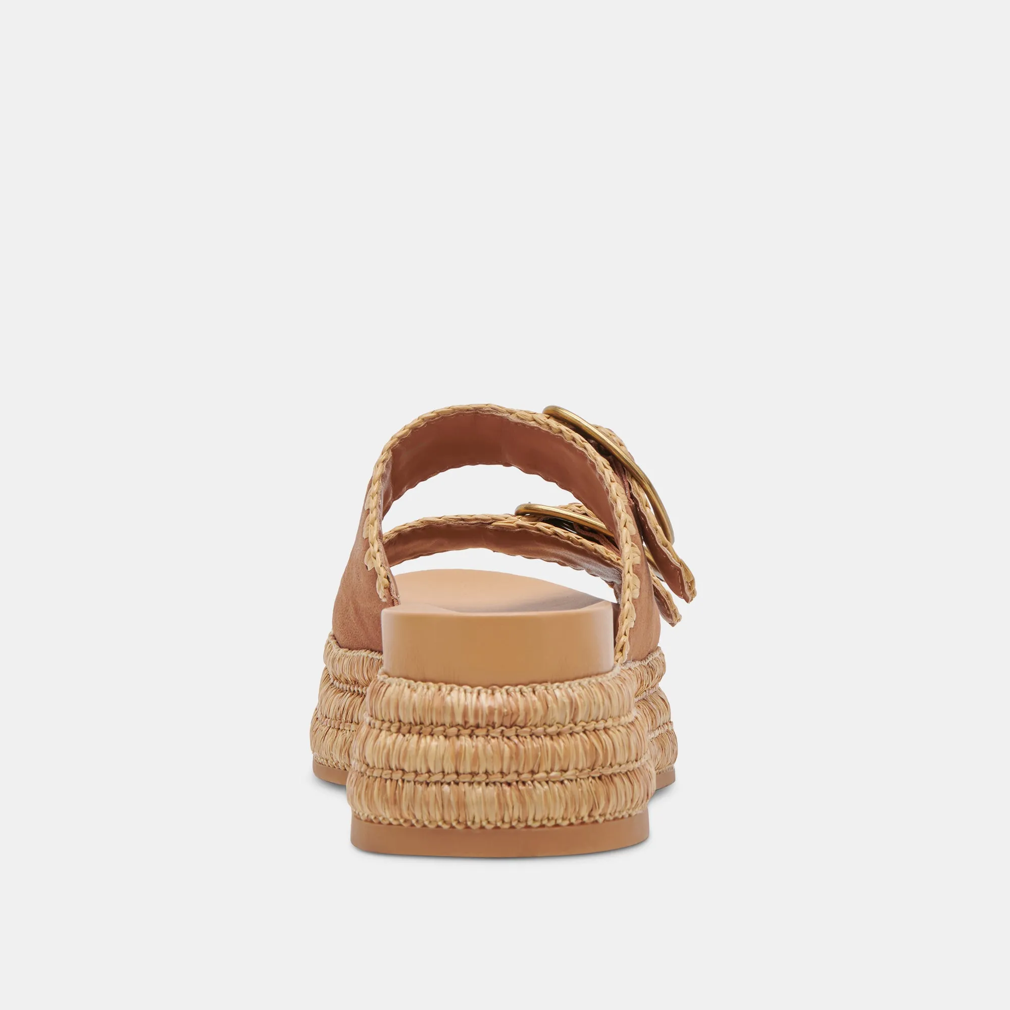 SANDALES WANIKA MARRON NUBUCK