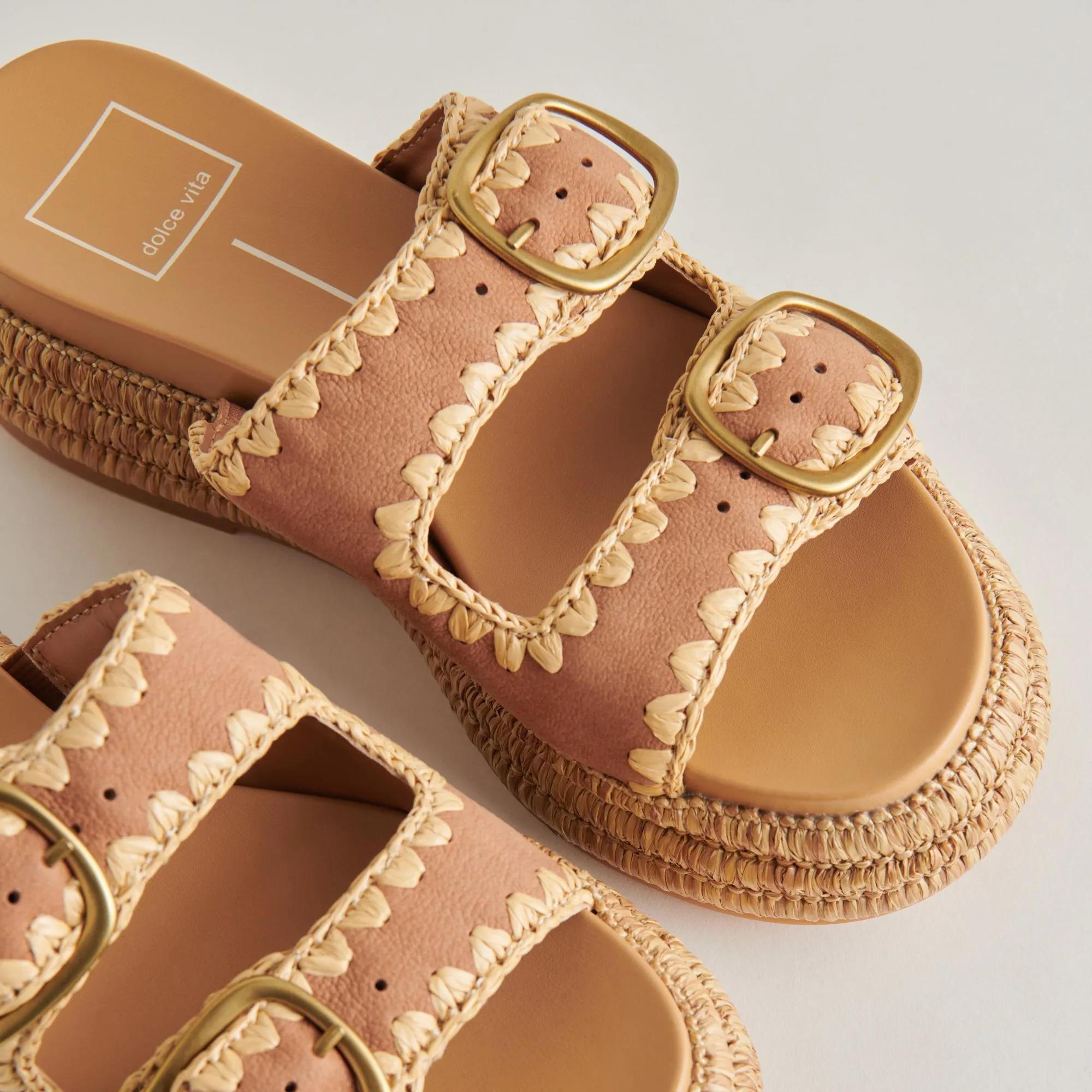 SANDALES WANIKA MARRON NUBUCK