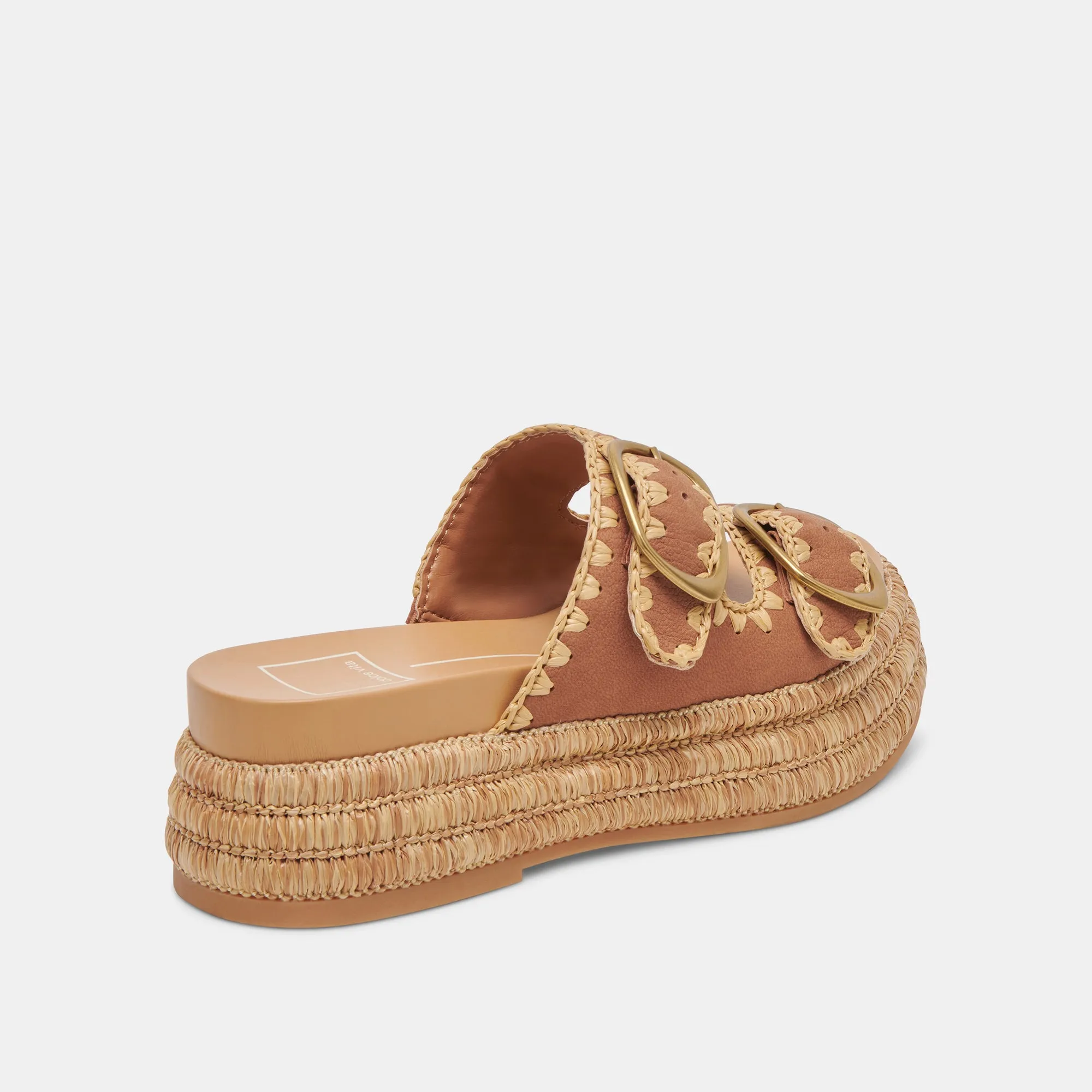 SANDALES WANIKA MARRON NUBUCK