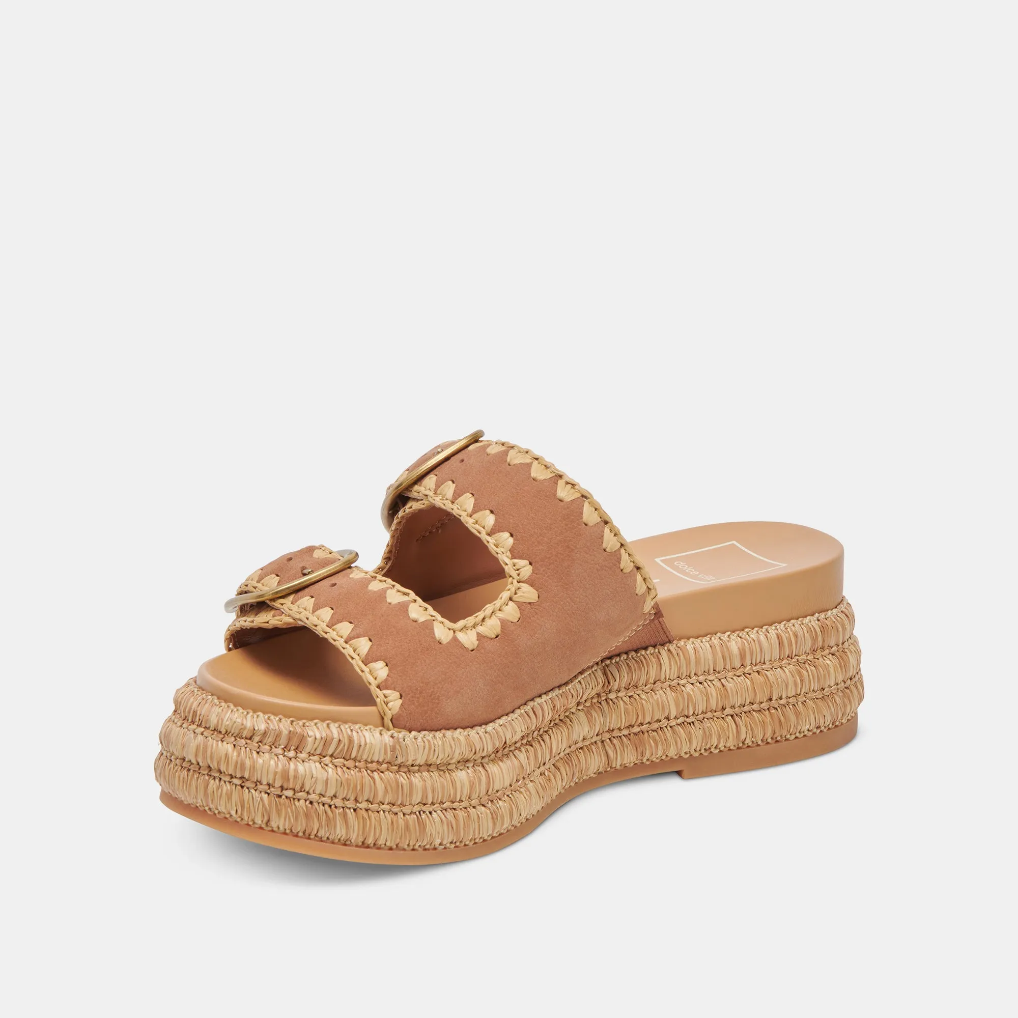 SANDALES WANIKA MARRON NUBUCK