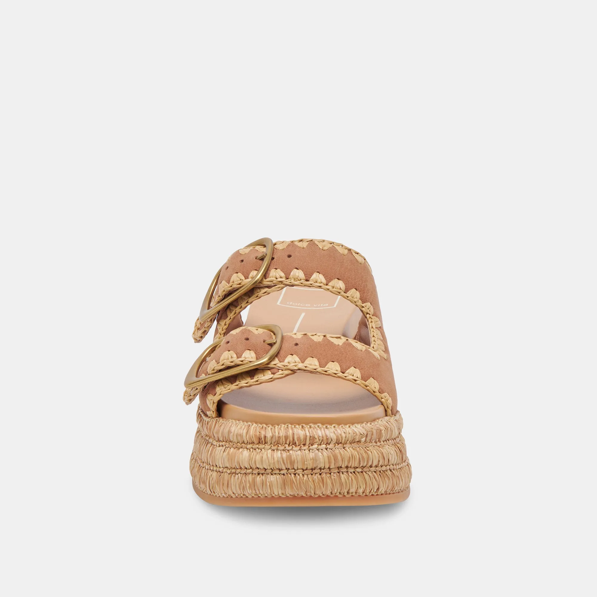 SANDALES WANIKA MARRON NUBUCK