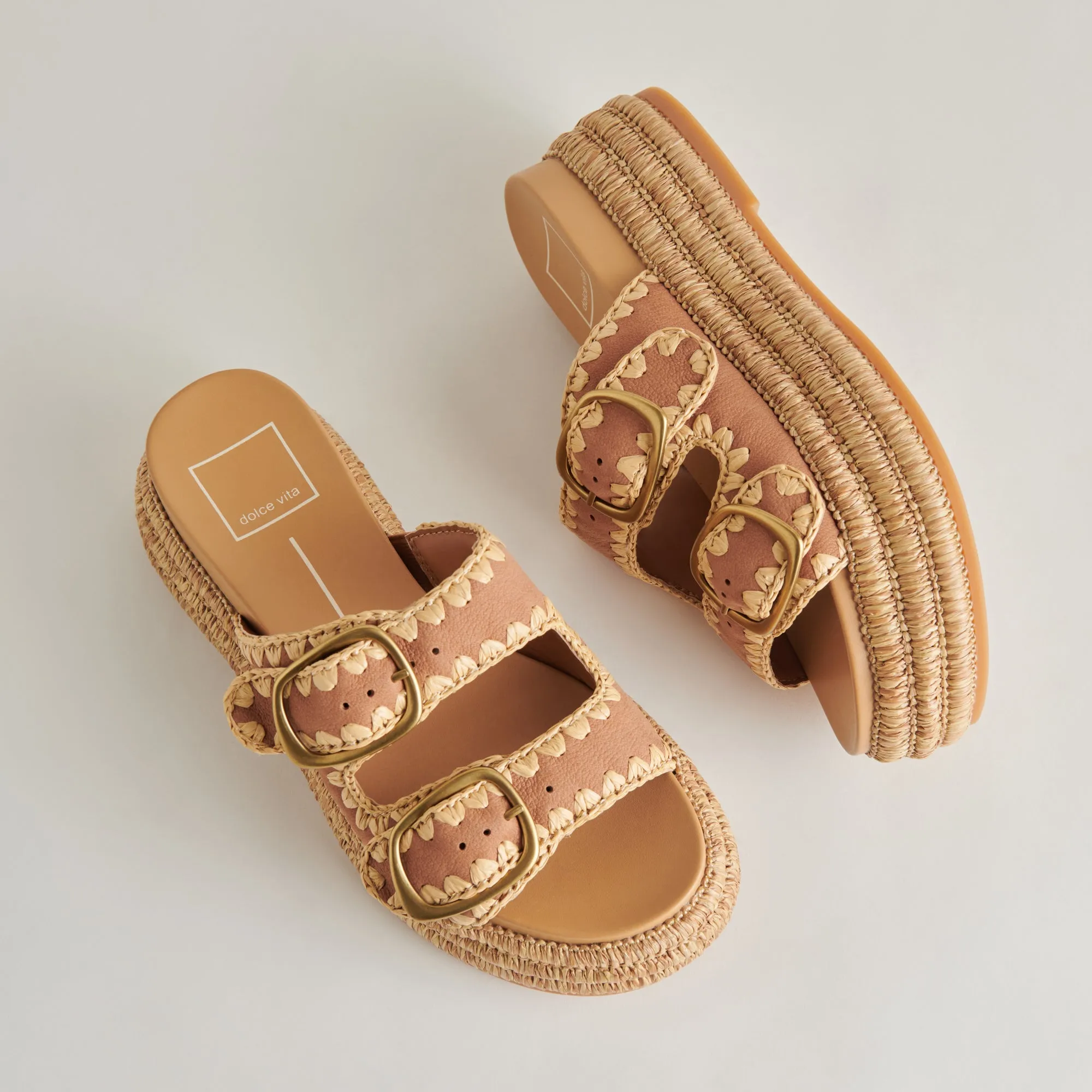 SANDALES WANIKA MARRON NUBUCK