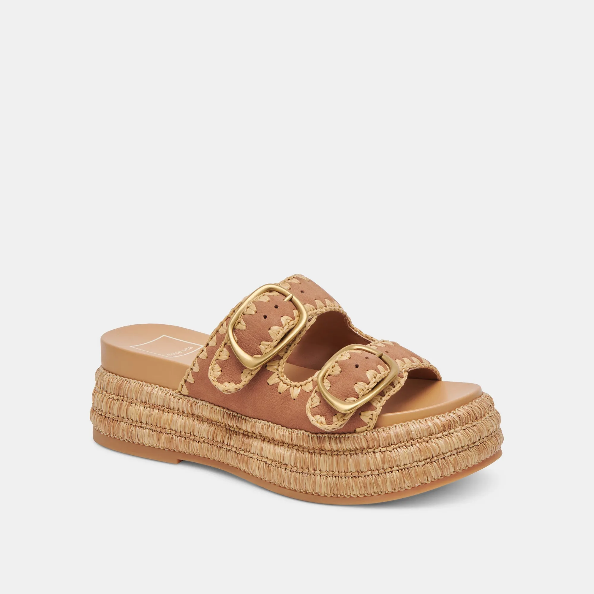 SANDALES WANIKA MARRON NUBUCK