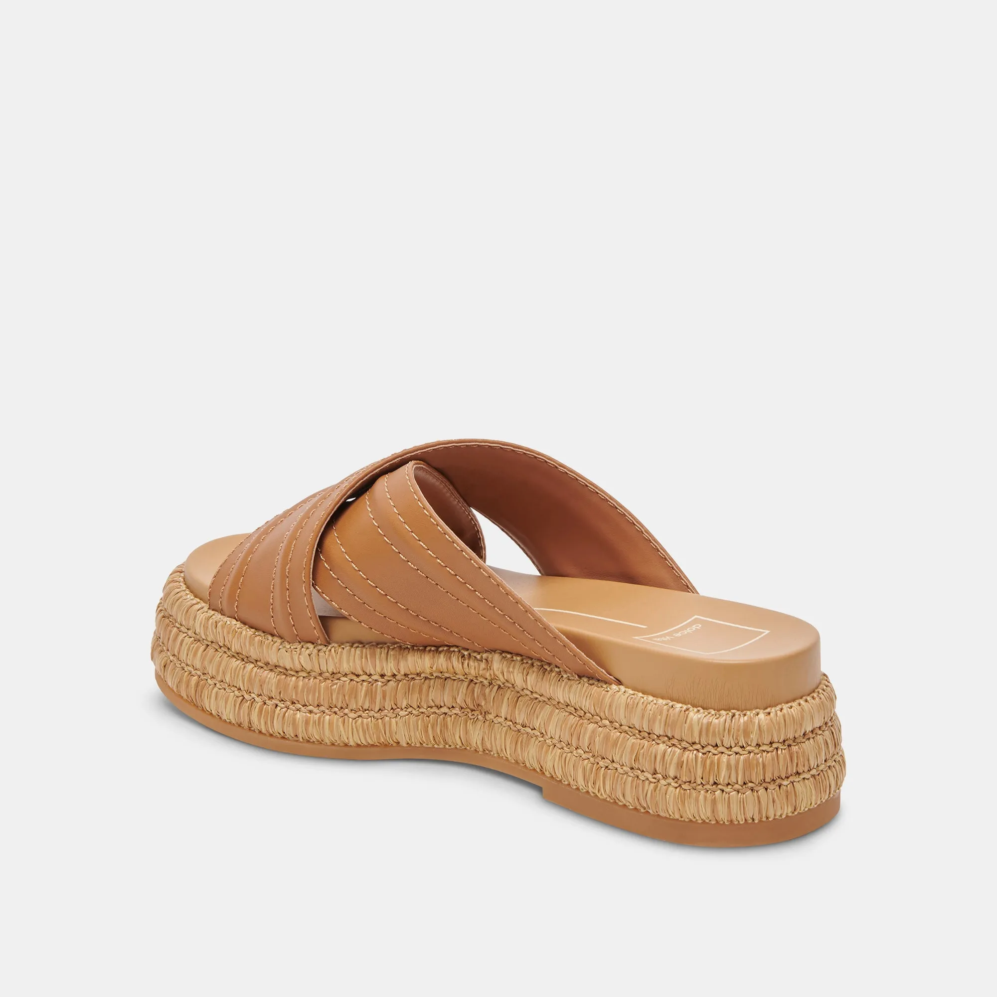 SANDALES WESLEE CUIR BRUN