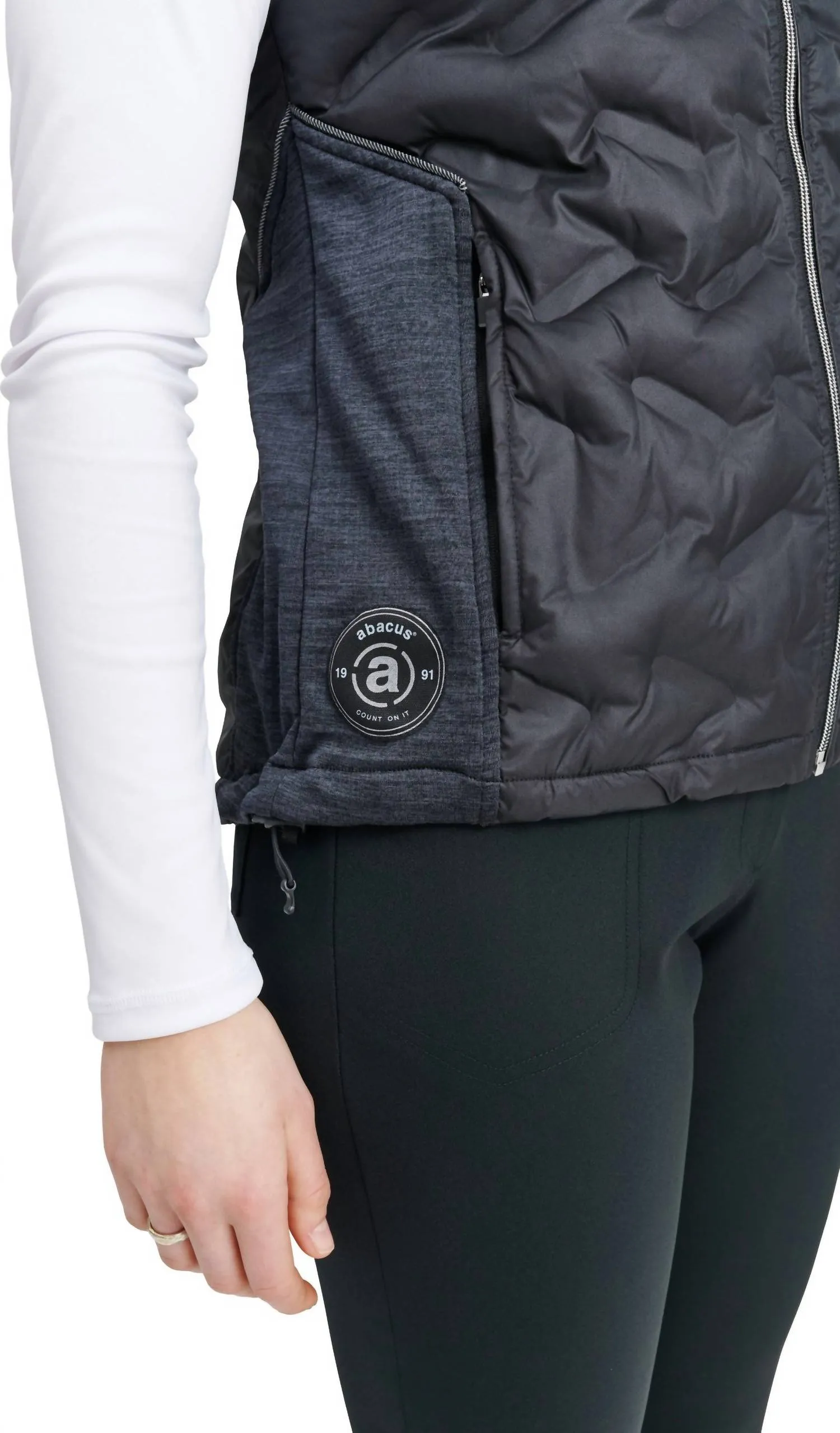 Veste hybride Elgin pour femme en noir