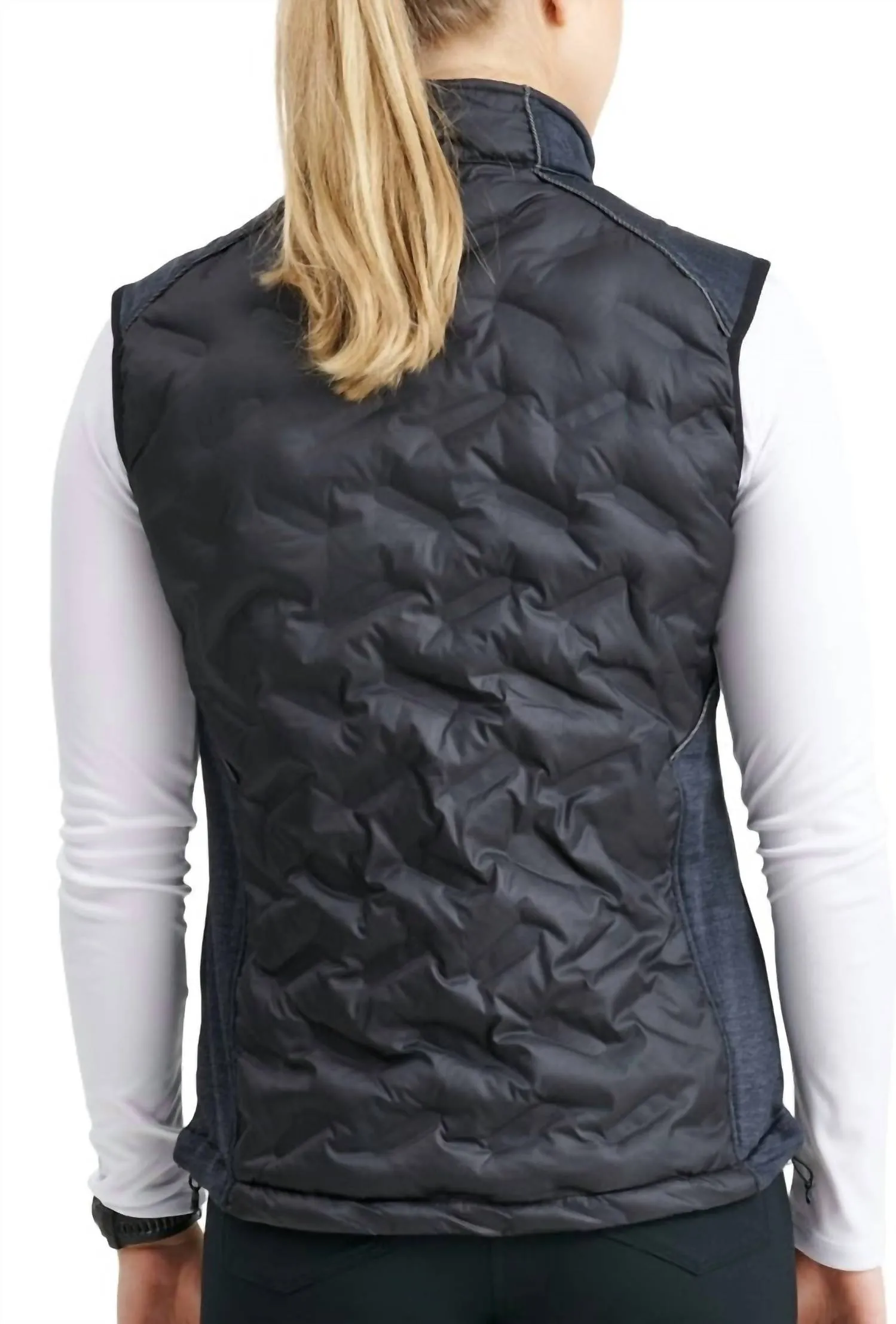 Veste hybride Elgin pour femme en noir