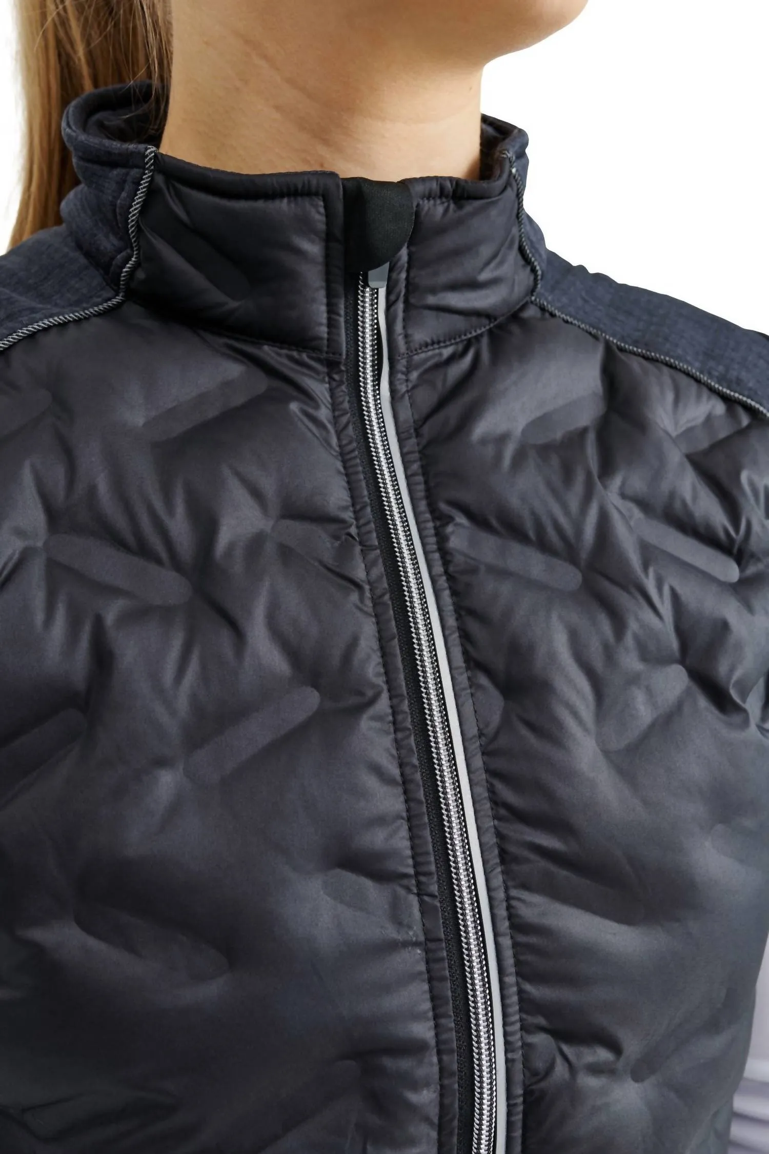 Veste hybride Elgin pour femme en noir