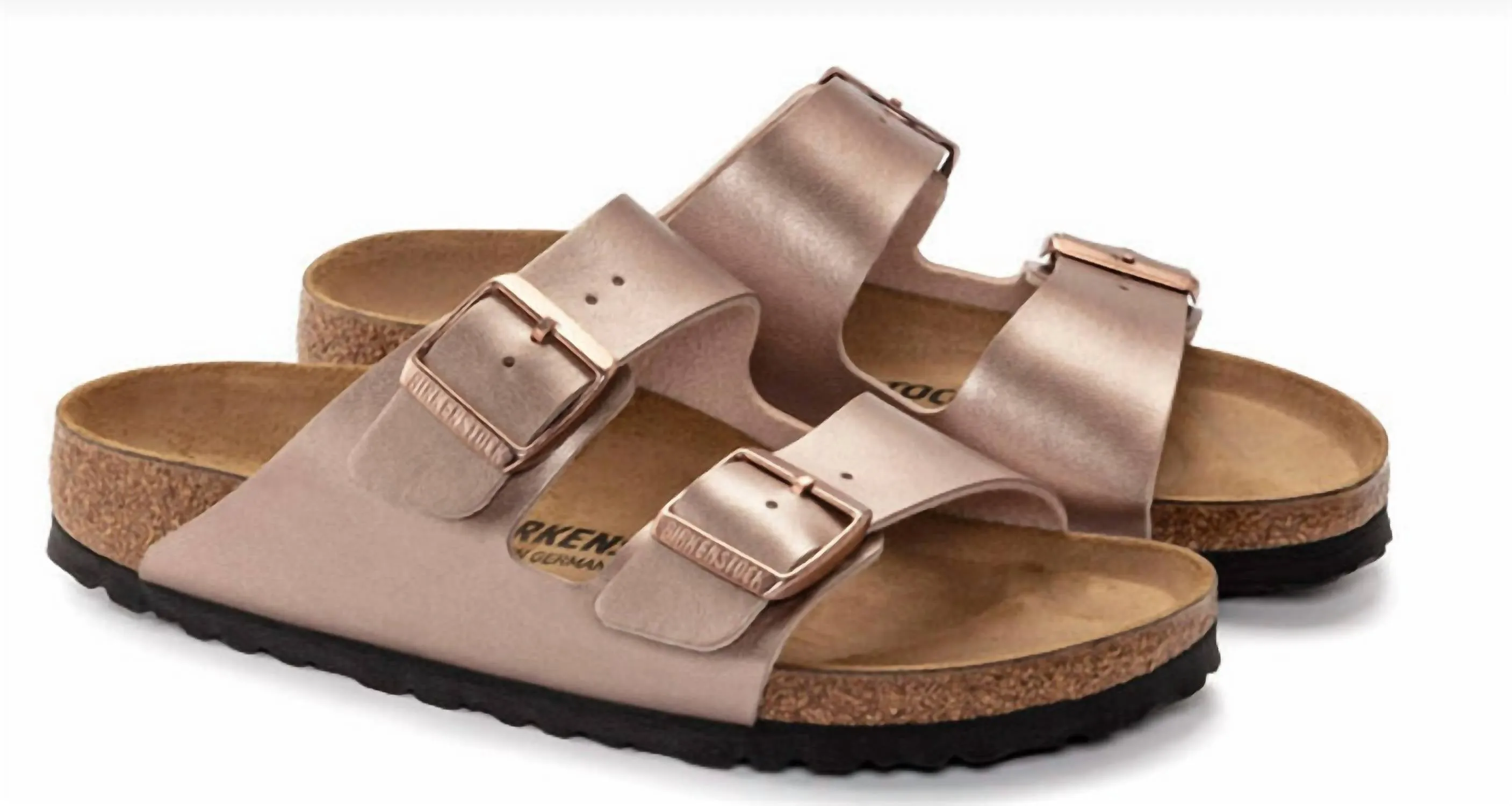 Sandales Arizona Birko-Flor pour femmes en cuivre