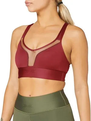 Soutien-gorge de sport Elevate pour femme, Bordeau