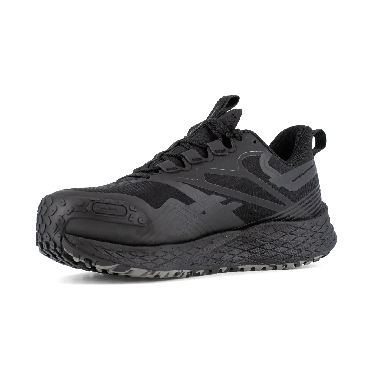 Chaussure de travail sportive à embout composite Fe4 pour femmes - Noir