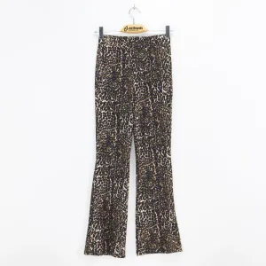 Legging Femme Haute Taille avec Imprimé Tigre, Multicolore