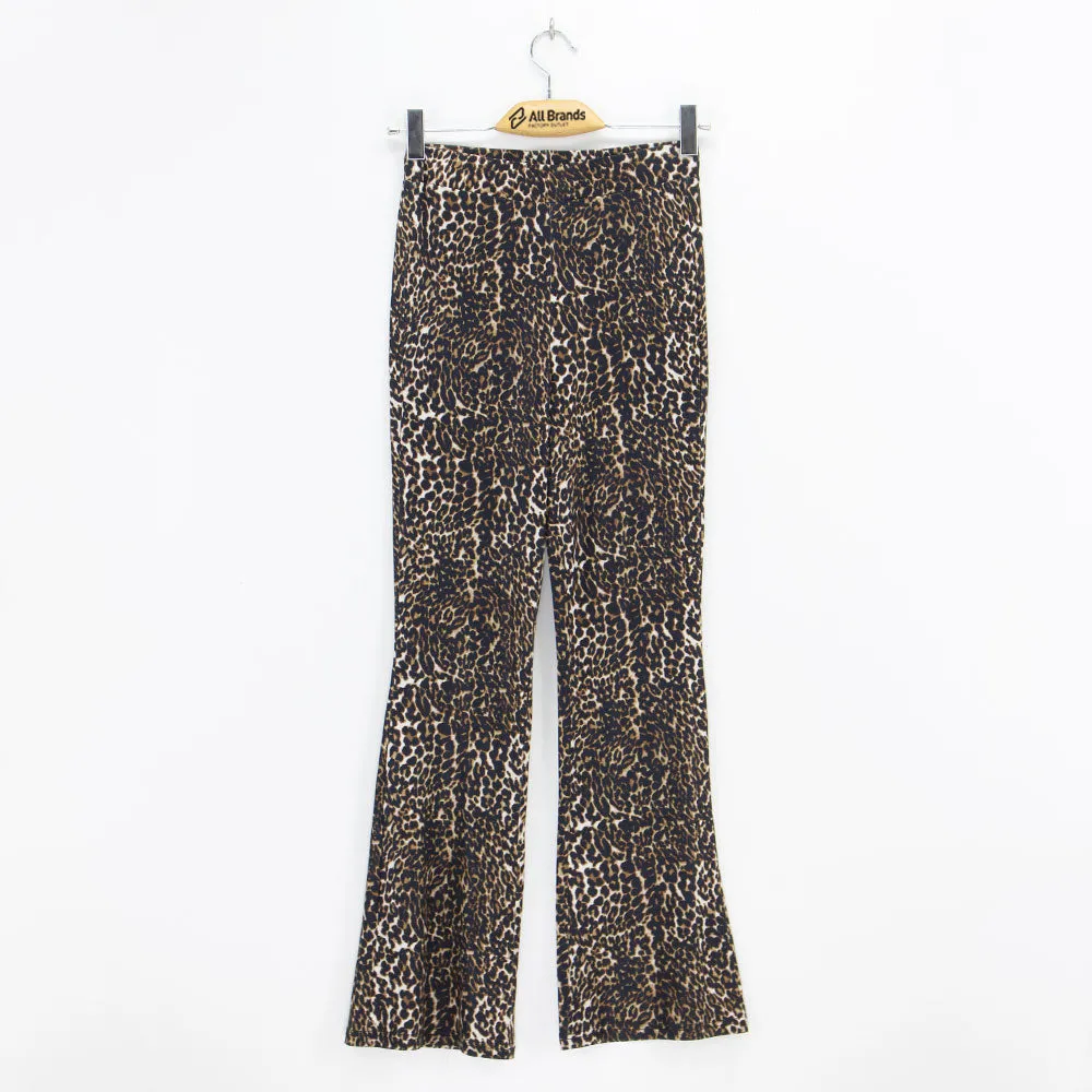 Legging Femme Haute Taille avec Imprimé Tigre, Multicolore
