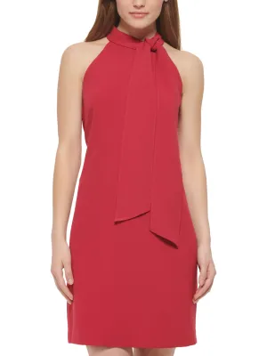 Robe simple pour femme, Rouge cerise