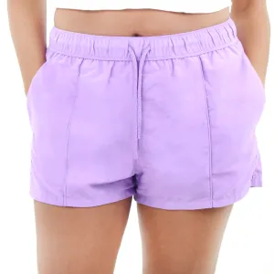 Short de bain mini uni pour femme, Violet