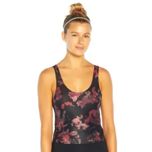 Haut de sport imprimé pour femme, Noir