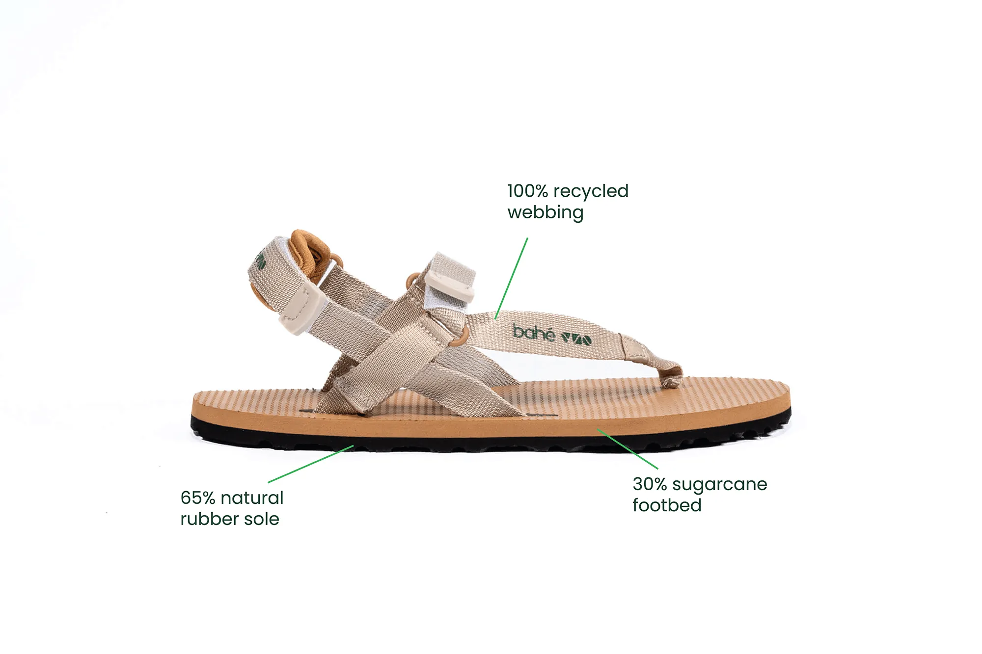 Sandales Pieds Nus Ancrantes Respire pour Femme | Pierre