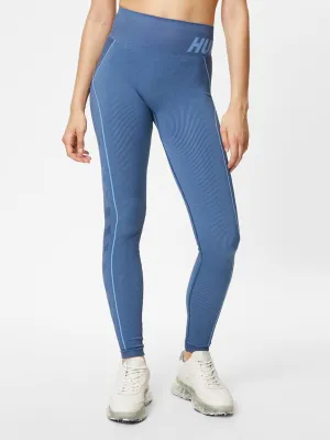 Leggings côtelés pour femmes, Bleu