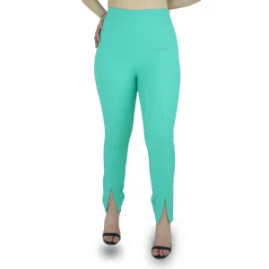 Pantalon Femme Slim Fit, Vert
