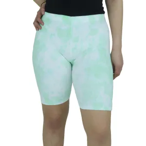 Short de sport lavé pour femmes, Pistache