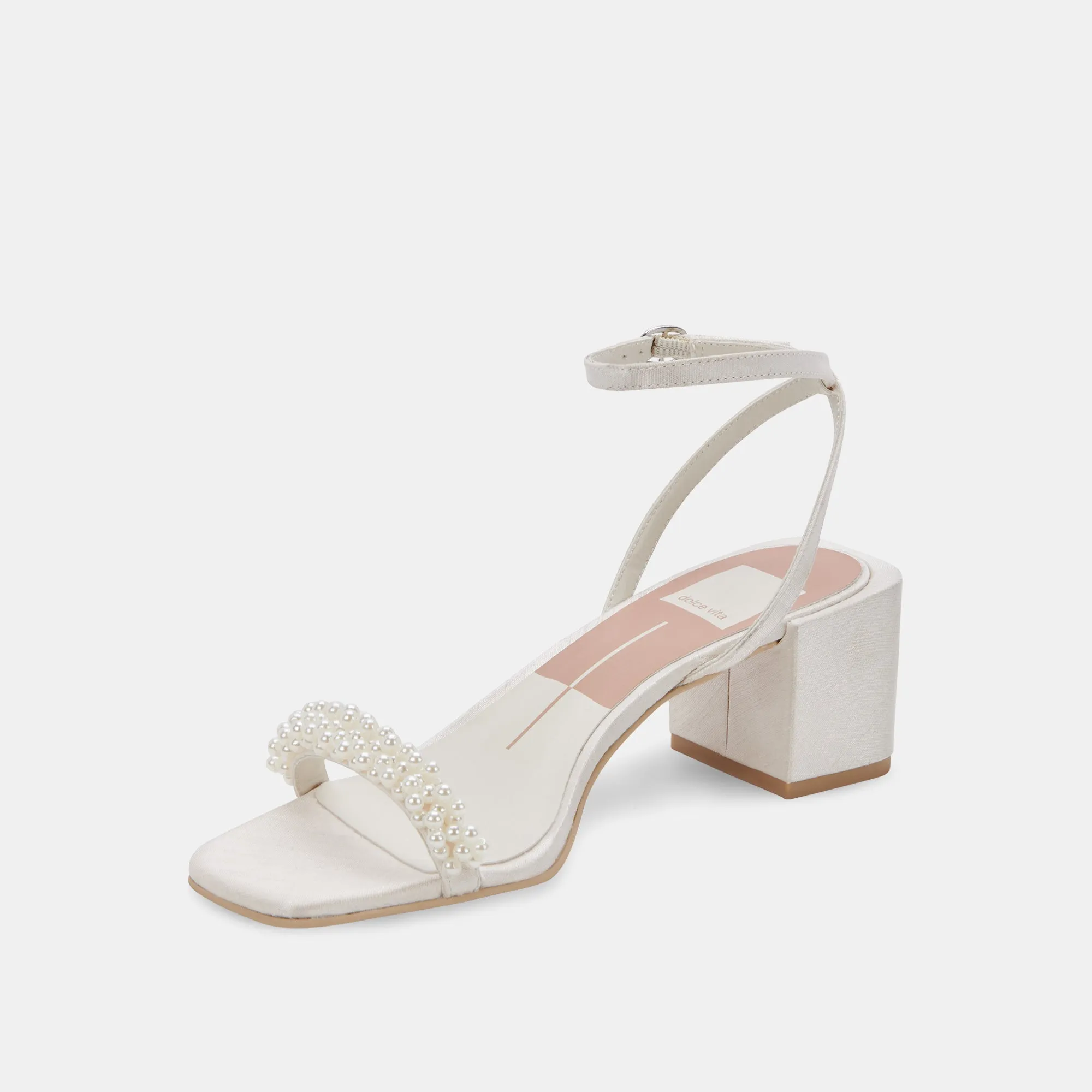 ZALIMA TALONS PERLES VANILLE