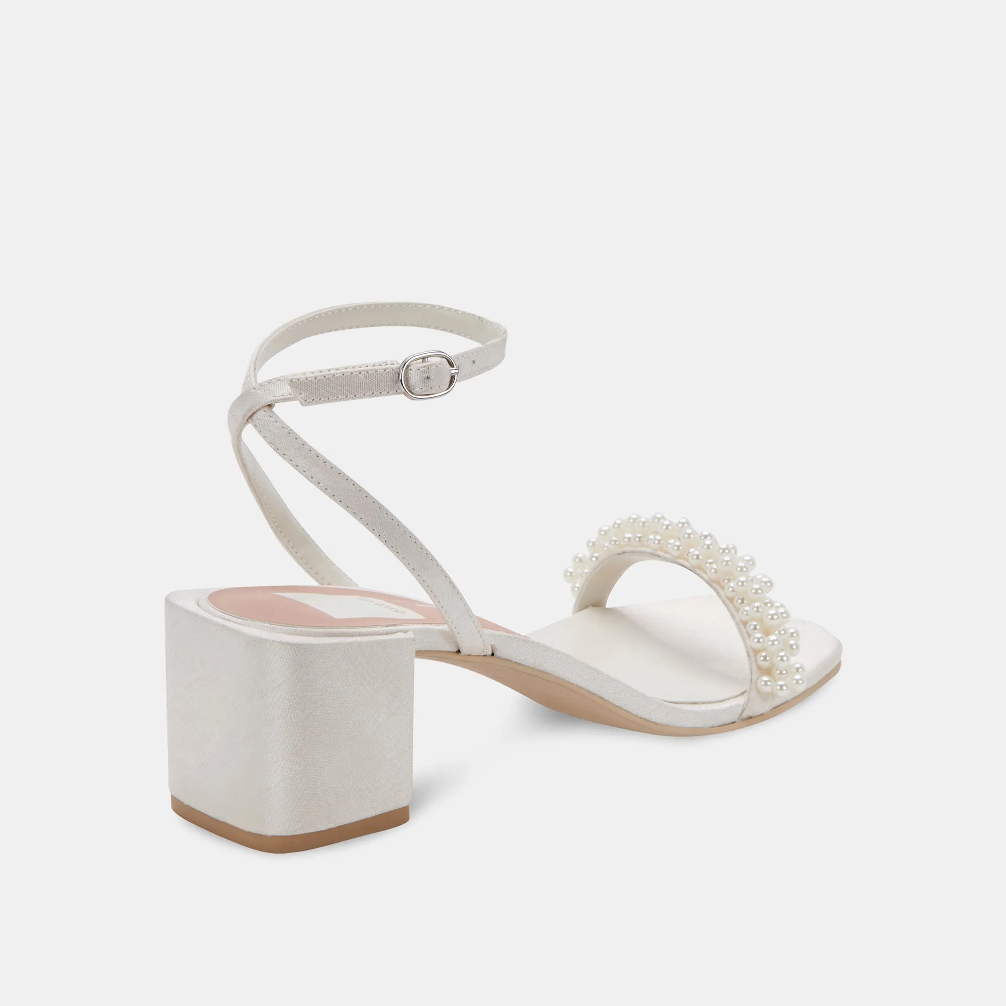 ZALIMA TALONS PERLES VANILLE