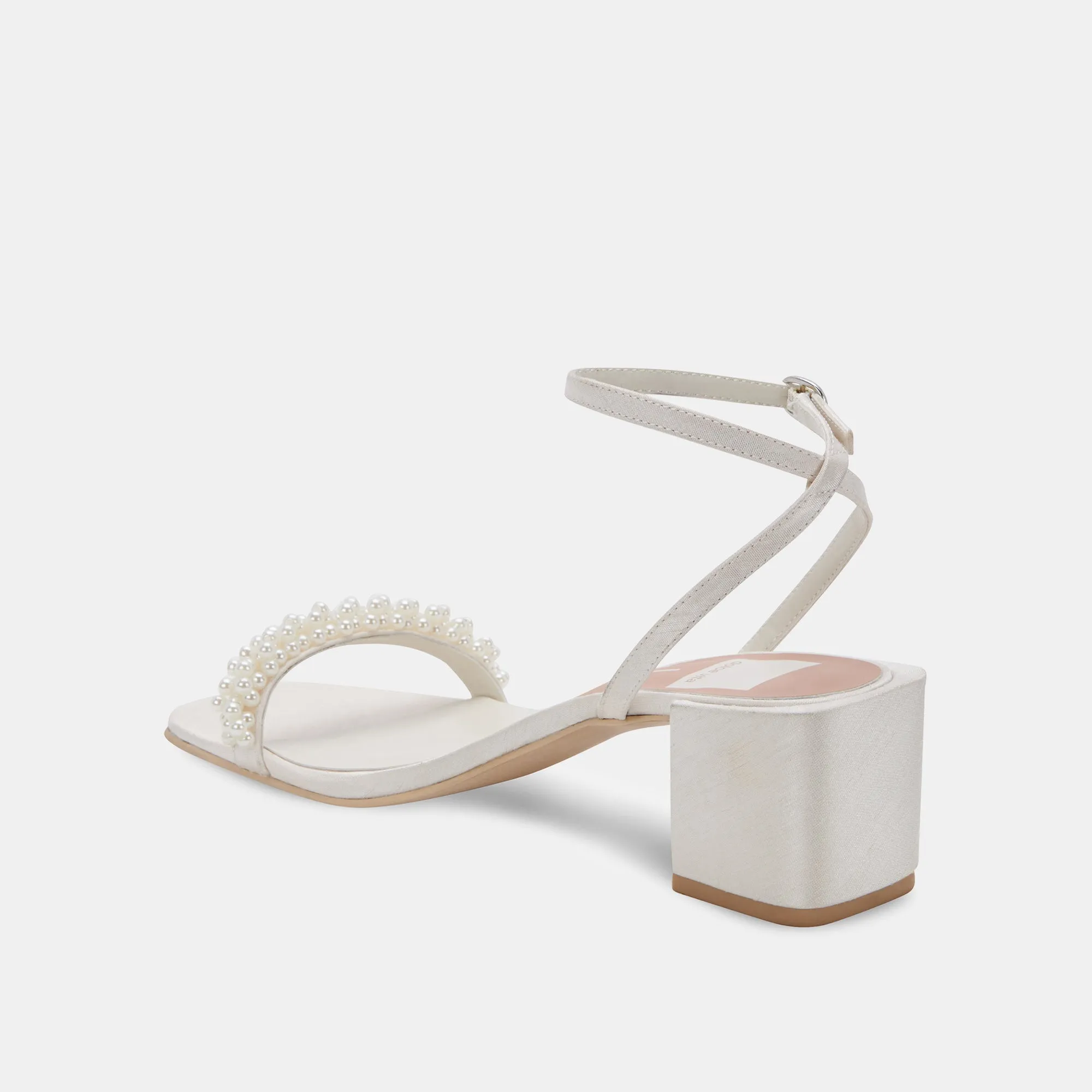 ZALIMA TALONS PERLES VANILLE