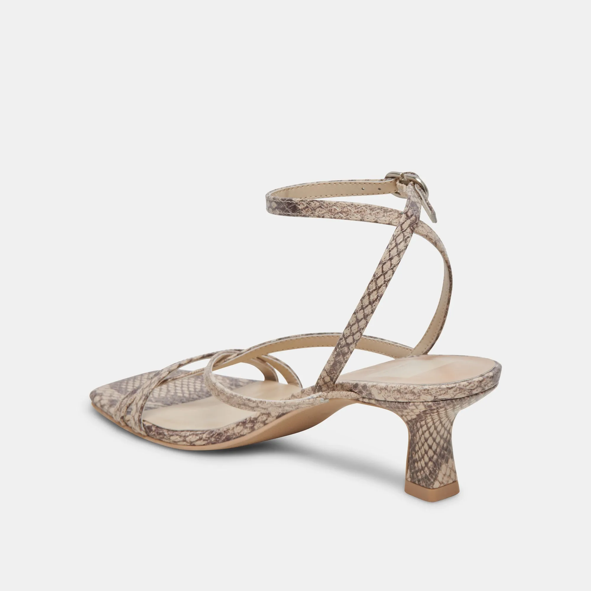 ZAMAL TALONS SERPENT DE SABLE GAUFRÉS